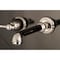 Kingston Brass KS7026BL Two-Handle Wall Mount Tub Faucet, Polished Nickel KS7026BL - alternate 4